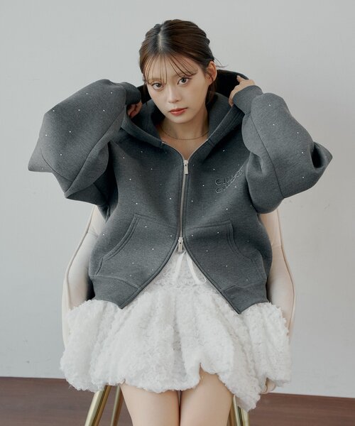 CHICO 裾バルーンレースミニスカート セール】裾バルーンレースミニスカート（スカート）｜Chico（チコ）の