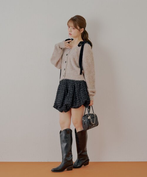 セール】裾バルーンレースミニスカート（スカート）｜Chico（チコ）の