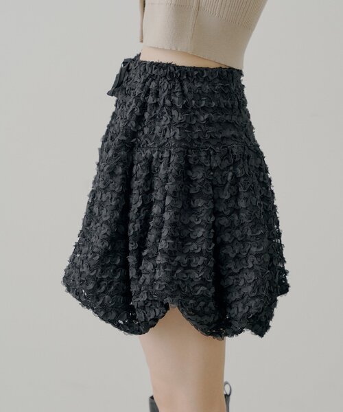 セール】裾バルーンレースミニスカート（スカート）｜Chico（チコ）の