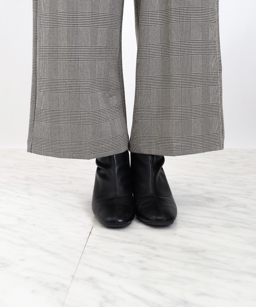 ASTORIA ODIER（アストリアオディール）の「クリアボタンチェックワイドパンツ（その他パンツ・レディース・ブラウン/ブラック・MEDIUM/SMALL/LARGE）」の12枚目の写真
