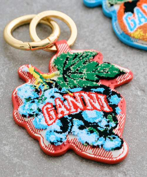 GANNI/ガニー Fruit Keyring（キーケース/キーアクセサリー）｜U by