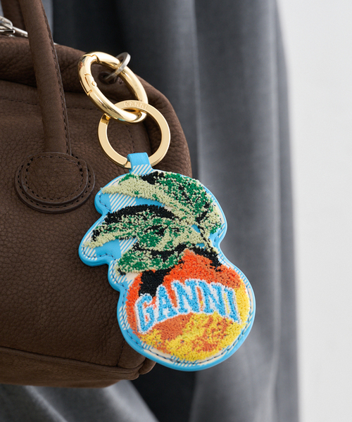 GANNI/ガニー Fruit Keyring（キーケース/キーアクセサリー）｜U by