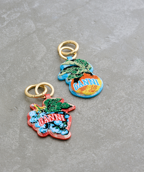 GANNI/ガニー Fruit Keyring（キーケース/キーアクセサリー）｜U by
