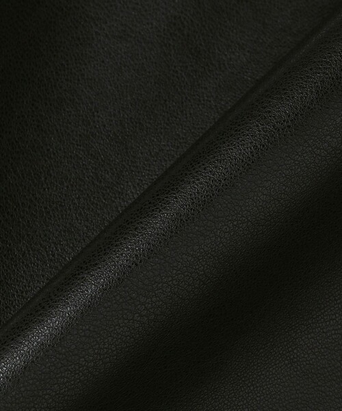 SHIPS Colors(シップス カラーズ)の「SHIPS Colors:合成皮革 CPO シャツジャケット◇(ブルゾン・メンズ・ブラック・MEDIUM/LARGE/X-LARGE)」の12枚目の写真