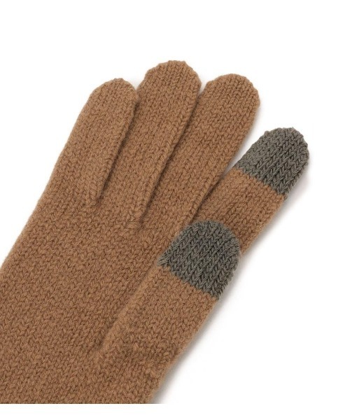 IL BISONTE(イルビゾンテ)の「IL BISONTE / ニットグローブ / 2025 AUTUMN WINTER(手袋・レディース・ブラウン/ホワイト/ベージュ/ブラック・1/2)」の8枚目の写真