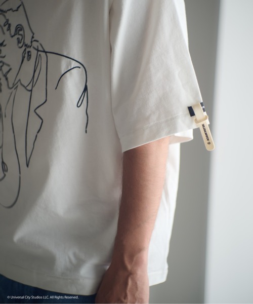 ADAM PATEK（アダムパテック）の「ADAMPATEK/Frankenstein flower stitch T/フランケンシュタイン刺繍Tシャツ（Tシャツ/カットソー・メンズ・ホワイト/ブラック・1/2）」の20枚目の写真