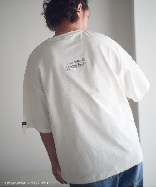 ADAM PATEK（アダムパテック）の「ADAMPATEK/Frankenstein flower stitch T/フランケンシュタイン刺繍Tシャツ（Tシャツ/カットソー・メンズ・ホワイト/ブラック・1/2）」の21枚目の写真