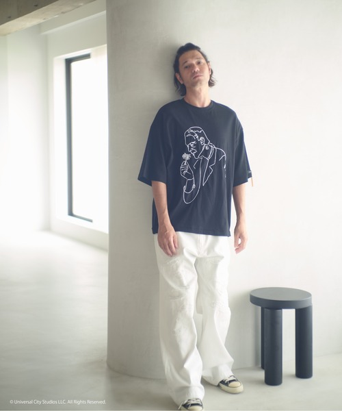 ADAM PATEK（アダムパテック）の「ADAMPATEK/Frankenstein flower stitch T/フランケンシュタイン刺繍Tシャツ（Tシャツ/カットソー・メンズ・ホワイト/ブラック・1/2）」の16枚目の写真