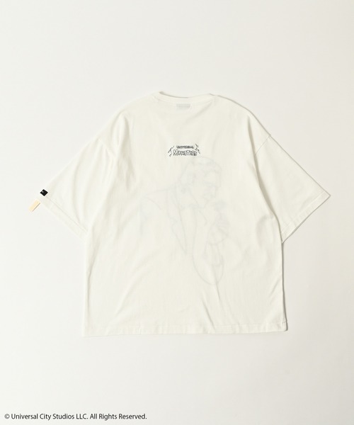 ADAM PATEK（アダムパテック）の「ADAMPATEK/Frankenstein flower stitch T/フランケンシュタイン刺繍Tシャツ（Tシャツ/カットソー・メンズ・ホワイト/ブラック・1/2）」の4枚目の写真