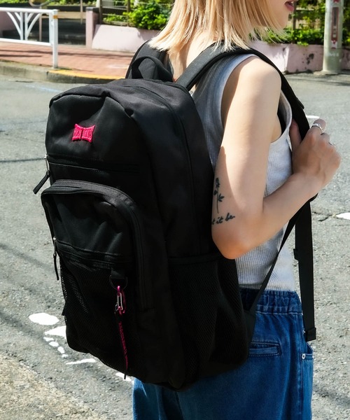 BEN DAVIS（ベンデイビス）の「【BEN DAVIS/ベンデイビス】エクスパンダブルバッグ（バックパック/リュック・メンズ・ブラック/レッド/ブルー・FREE）」の21枚目の写真