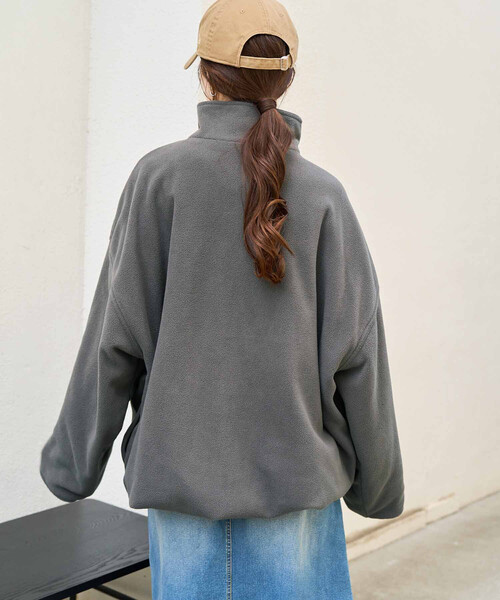 フリークスストア フリース裏地付きブラウンマウンテンパーカー 限定展開 FREAK'S STORE OUTDOORS 裏フリース リバーシブル