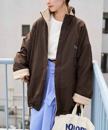 everyoneフリース　ブラウン everyoneフリースブラウン