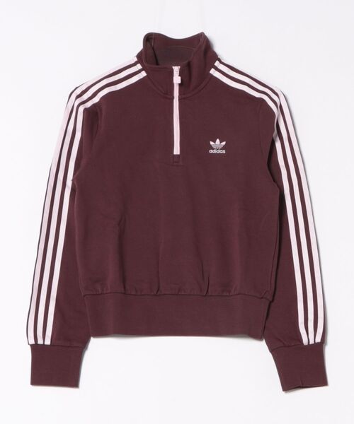セール】adidas アディダス W CROP HZ SWEAT(SK) スウェット KB5453