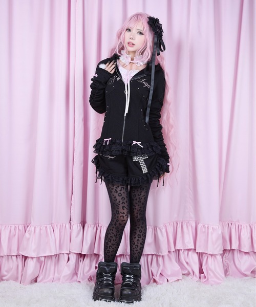 セール】I'm Angel frill zip foodie（パーカー）｜AVENCHUMU