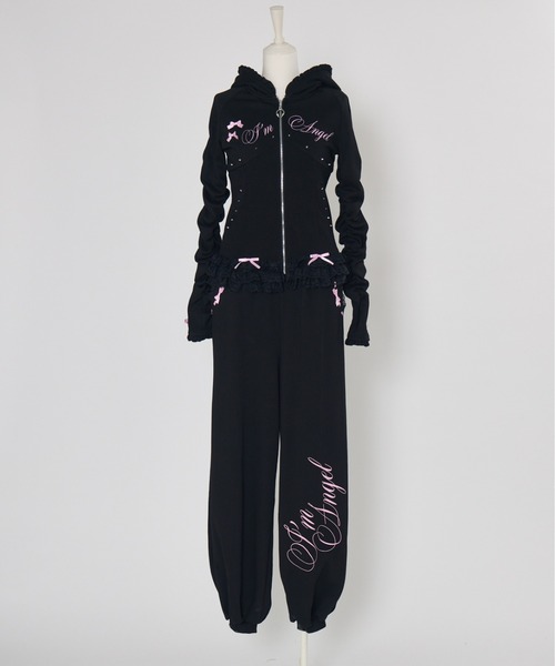 セール】I'm Angel frill zip foodie（パーカー）｜AVENCHUMU