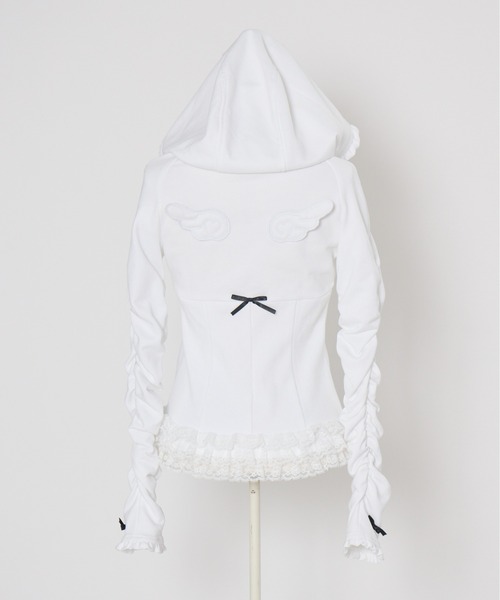 セール】I'm Angel frill zip foodie（パーカー）｜AVENCHUMU