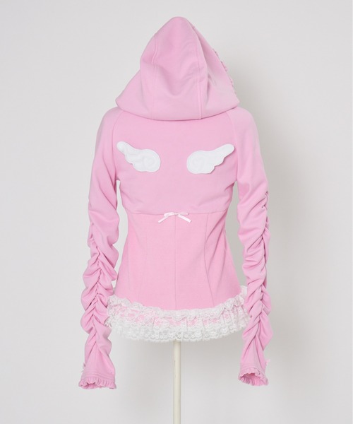 セール】I'm Angel frill zip foodie（パーカー）｜AVENCHUMU