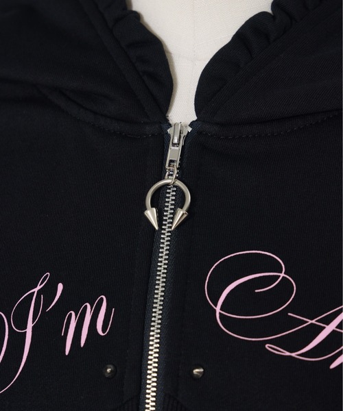 セール】I'm Angel frill zip foodie（パーカー）｜AVENCHUMU