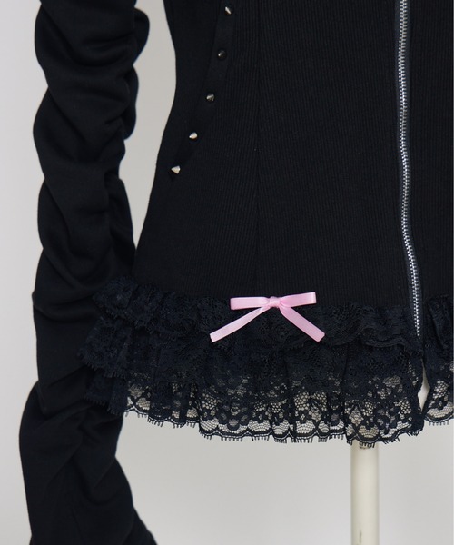 セール】I'm Angel frill zip foodie（パーカー）｜AVENCHUMU