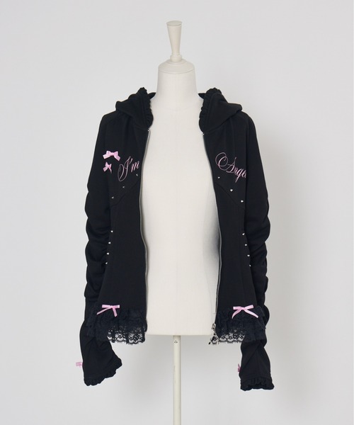 セール】I'm Angel frill zip foodie（パーカー）｜AVENCHUMU