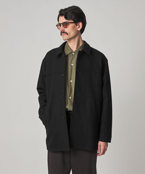 Steven Alan＞ ニット メルトン カー コート（その他アウター