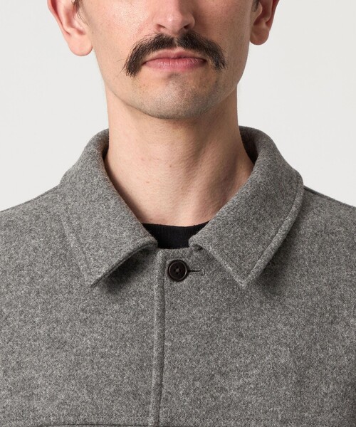 Steven Alan（スティーブンアラン）の「＜Steven Alan＞ ニット メルトン カー コート（その他アウター・メンズ・ブラック/グレー・S/M/L/XL）」の12枚目の写真