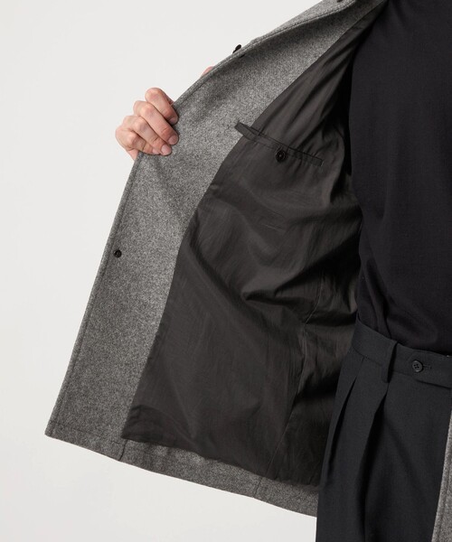 Steven Alan（スティーブンアラン）の「＜Steven Alan＞ ニット メルトン カー コート（その他アウター・メンズ・ブラック/グレー・S/M/L/XL）」の16枚目の写真