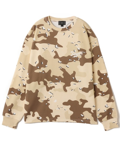 TOKYO 23（トウキョウニジュウサン）の「TOKYO 23 Thermal LS T-shirt / トウキョウ 23 サーマル ロングスリーブ Tシャツ（Tシャツ/カットソー・メンズ・ブラック/リアルツリーカモ/ホワイト/デザートカモ・M/L/XL/XXL）」の3枚目の写真