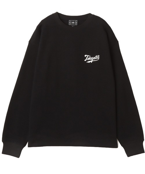 TOKYO 23（トウキョウニジュウサン）の「TOKYO 23 Thermal LS T-shirt / トウキョウ 23 サーマル ロングスリーブ Tシャツ（Tシャツ/カットソー・メンズ・ブラック/リアルツリーカモ/ホワイト/デザートカモ・M/L/XL/XXL）」の2枚目の写真