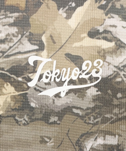 TOKYO 23（トウキョウニジュウサン）の「TOKYO 23 Thermal LS T-shirt / トウキョウ 23 サーマル ロングスリーブ Tシャツ（Tシャツ/カットソー・メンズ・ブラック/リアルツリーカモ/ホワイト/デザートカモ・M/L/XL/XXL）」の19枚目の写真