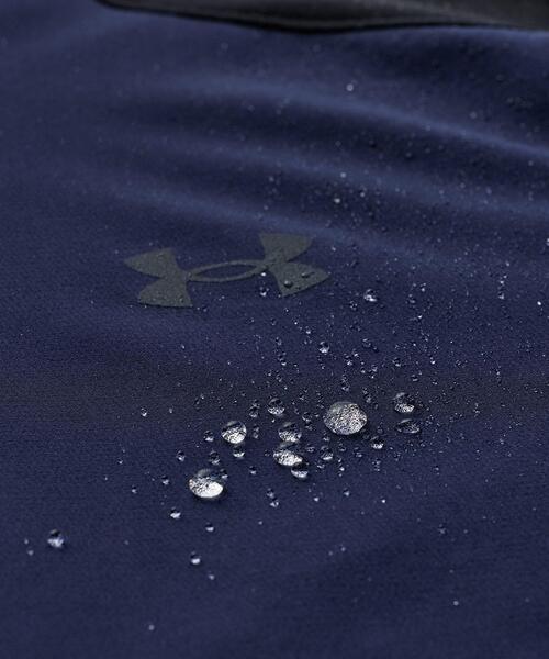 UNDER ARMOUR（アンダーアーマー）の「UAブラッシュドウーブン リフレクト ジャケット（トレーニング/メンズ）（その他アウター・メンズ・ネイビー×ホワイト・M/L/S/XL/3XL/2XL）」の8枚目の写真