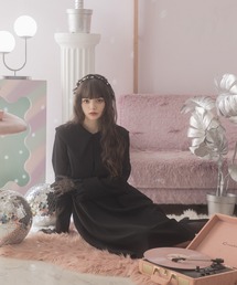 form forma（フォルムフォルマ）の「【formforma×Kuromi】ブラックフォーマル アンサンブル/ジャケット+ワンピース/コラボ企画（スーツセット・レディース）」