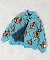 Blumarine ネイビー レオパード柄ジャケット Blumarine ネイビー レオパード柄ジャケット