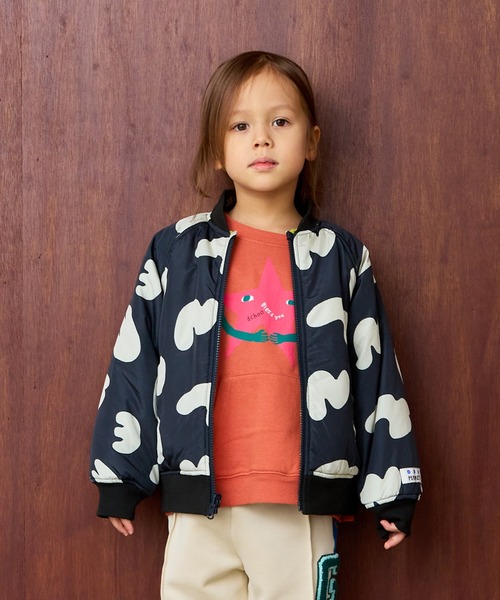 MARKEY'S（マーキーズ）の「リバーシブルブルゾン（ブルゾン・キッズ・ブラック系その他/ブルー系その他/ブラウン系その他・130/120/150/140/110/100/90/80）」の7枚目の写真