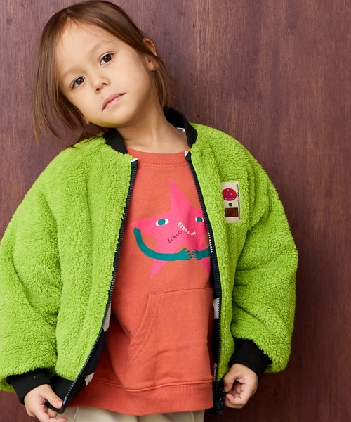 MARKEY'S（マーキーズ）の「リバーシブルブルゾン（ブルゾン・キッズ・ブラック系その他/ブルー系その他/ブラウン系その他・130/120/150/140/110/100/90/80）」の13枚目の写真