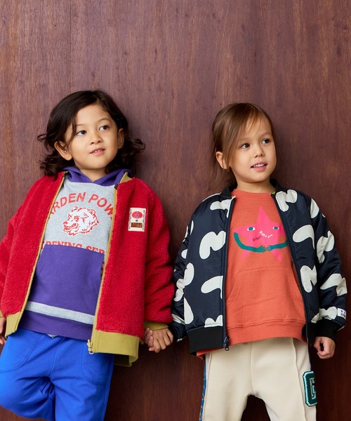 MARKEY'S（マーキーズ）の「リバーシブルブルゾン（ブルゾン・キッズ・ブラック系その他/ブルー系その他/ブラウン系その他・130/120/150/140/110/100/90/80）」の17枚目の写真