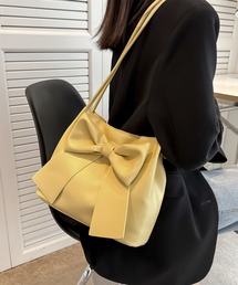 blackdia ocean リボン PUレザー トートバッグ