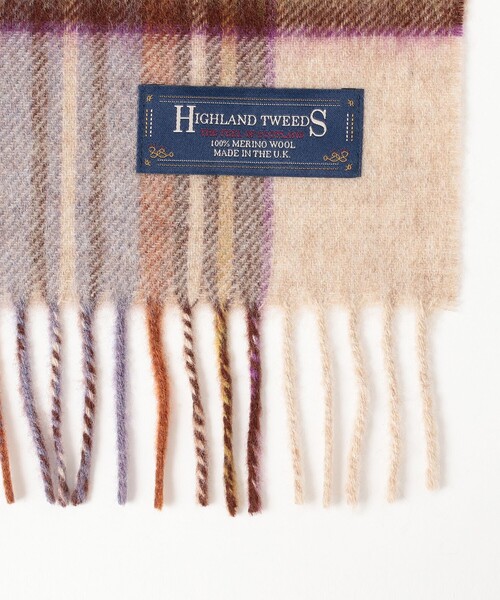 HIGHLAND TWEEDS / チェック ストール 小（マフラー）｜HIGHLAND