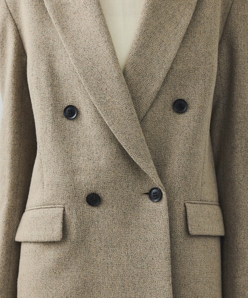 セール】【EMOELLE】ウールネップテーラードジャケット（テーラード
