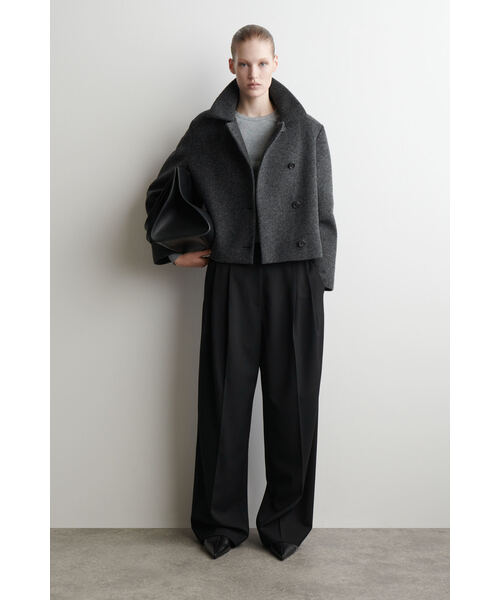 セール】ボイルドウールブレンドジャケット（ダウンジャケット