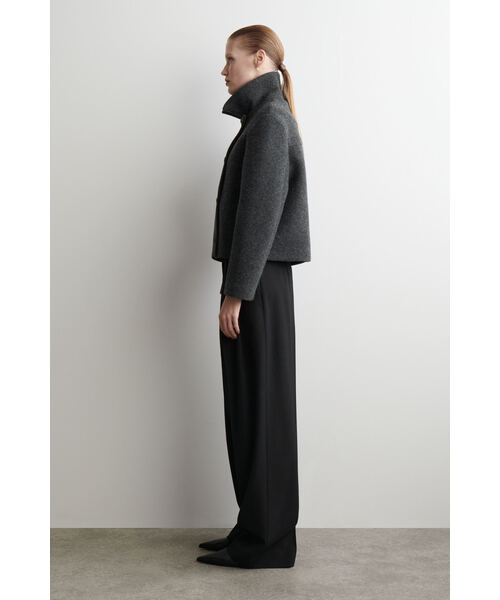 ボイルドウールブレンドジャケット（その他アウター）｜COS（コス）の