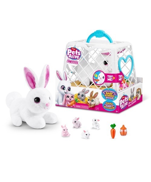 ウサギとクマの屋外遊具セット ペットアライブ ウサギのおやこ ハッピーサプライズ【種類ランダム