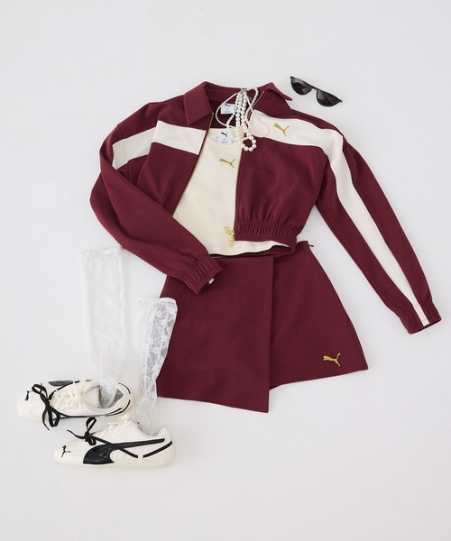 セール】PUMAトラックジャケット×スカショーパンSET（ジャージ）｜EIMY