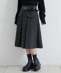 Kastane（カスタネ）の「【一部店舗のみ入荷】ポケットプリーツミドルスカート（スカート）」