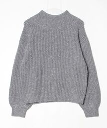 【WEB限定】ラメフレンチネックプルオーバーFURRY