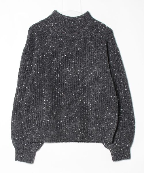 HARUYAMA（ハルヤマ）の「【WEB限定】ラメフレンチネックプルオーバーFURRY（ニット/セーター・レディース・チャコールグレー/グレー/オフホワイト/イエロー・F）」の16枚目の写真