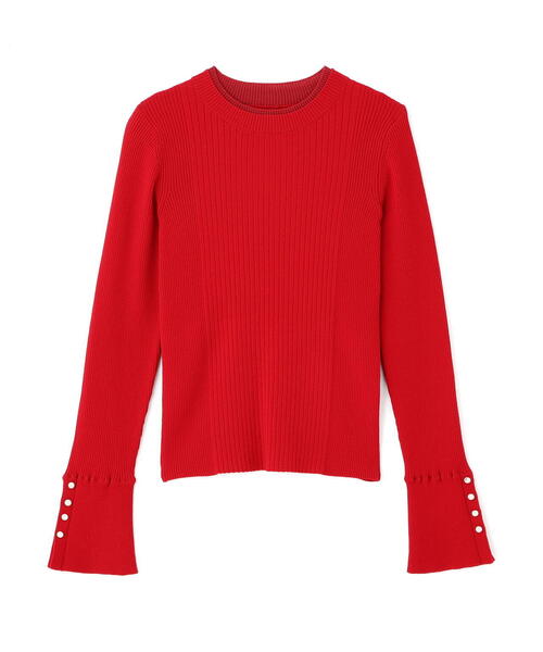 ジル バイ ジル スチュアート（JILL by JILL STUART）/袖ボタンリブニット ◇袖ボタンリブニット（ニット/セーター）｜JILL by JILL STUART