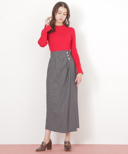 ◇袖ボタンリブニット（ニット/セーター）｜JILL by JILL STUART