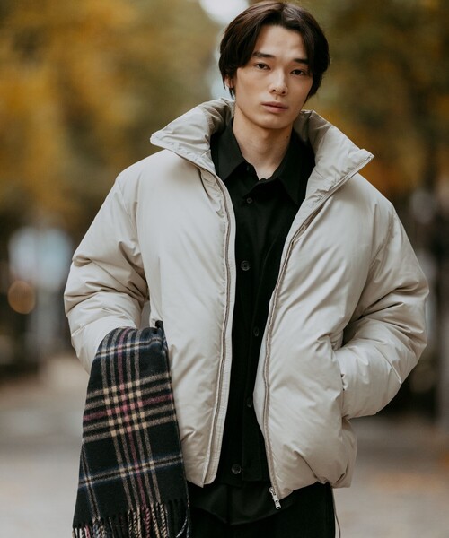 DICROS スタンド ダウン ブルゾン -撥水-（ダウンジャケット/コート