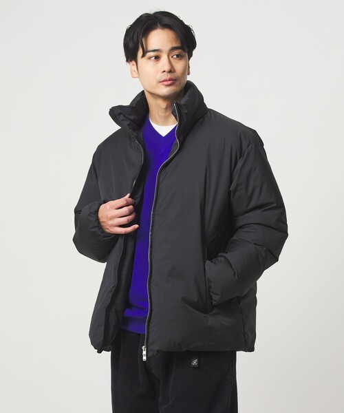 green label relaxing（グリーンレーベルリラクシング）の「DICROS スタンド ダウン ブルゾン -撥水-（ダウンジャケット/コート・メンズ・ブラック/ナチュラル/ロイヤルブルー・S/M/L/XL）」の11枚目の写真